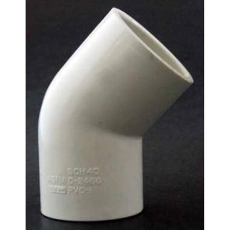 1 1/4INX45D PVC SCH40 ELBOW SOCXSOC